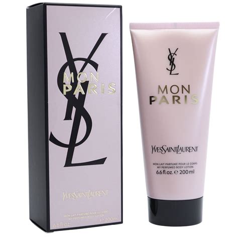 ysl mon paris lotion|mon paris body lotion 200ml.